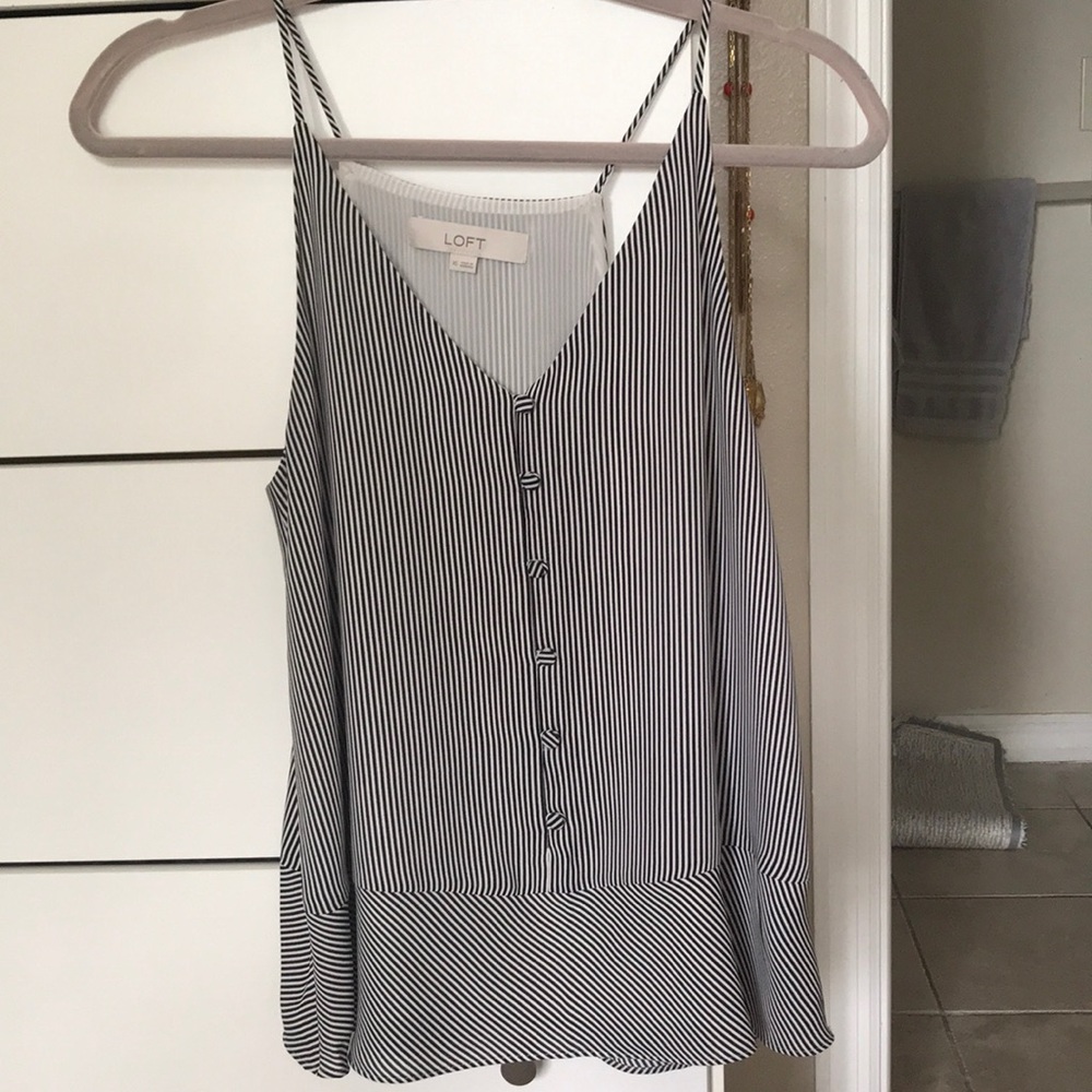 LOFT Peplum Blouse